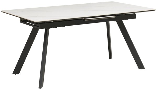 JEDÁLENSKÝ STÔL, čierna, biela, 160-200/90/76 cm MID.YOU - Stoly, Online Only