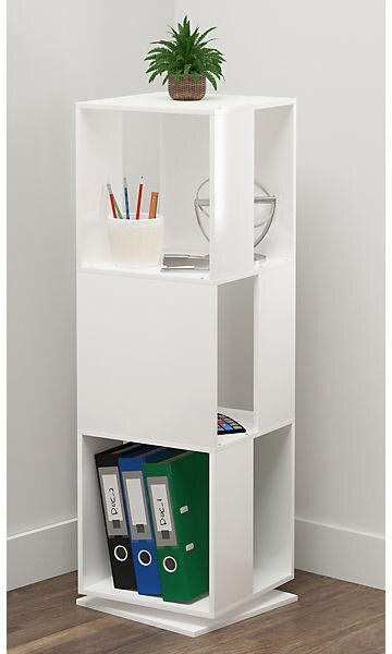 REGÁL, biela, 34/108/34 cm MID.YOU - Online Only drobný nábytok, Online Only