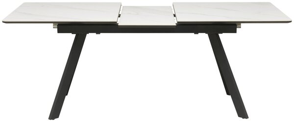 JEDÁLENSKÝ STÔL, čierna, biela, 160-200/90/76 cm MID.YOU - Stoly, Online Only