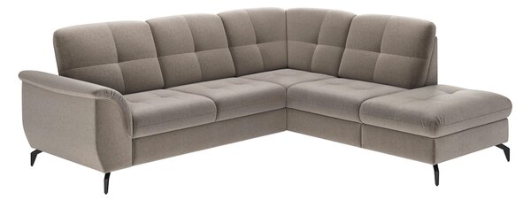 ROHOVÁ SEDAČKA, textil, taupe Sit & More - Sedačky, Online Only