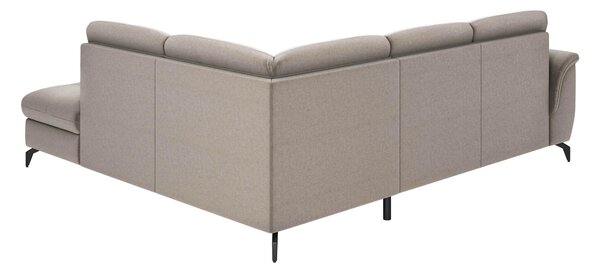 ROHOVÁ SEDAČKA, textil, taupe Sit & More - Sedačky, Online Only