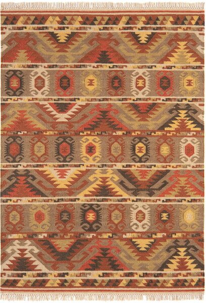 ASIATIC LONDON Kelim KE06 - koberec ROZMER CM: 120 x 170