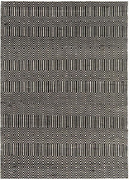 ASIATIC LONDON Sloan Black - koberec ROZMER CM: 120 x 170