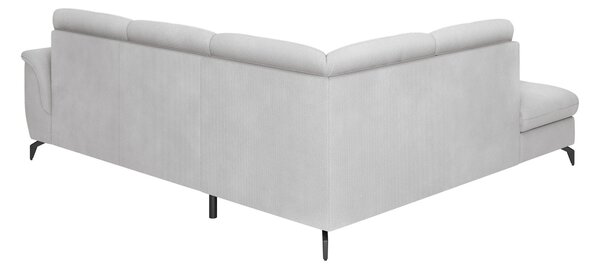 ROHOVÁ SEDAČKA, textil, strieborná Sit & More - Sedačky, Online Only