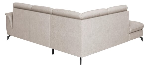 ROHOVÁ SEDAČKA, textil, sivobéžová Sit & More - Sedačky, Online Only