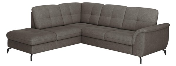 ROHOVÁ SEDAČKA, textil, grafitová Sit & More - Sedačky, Online Only