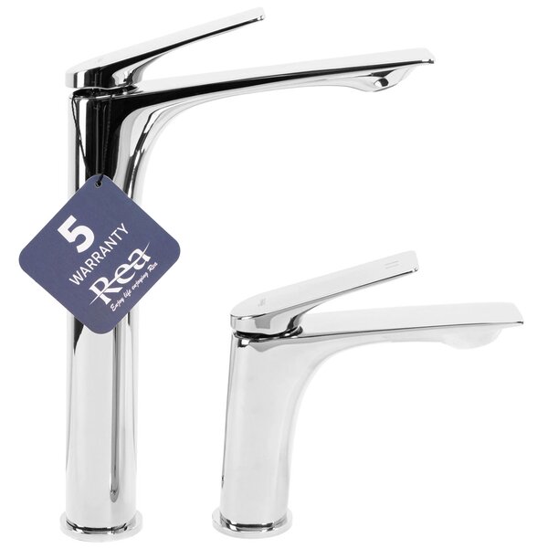 Rea Avalon, vysoká umývadlová batéria h-305, chrómová, REA-B5060