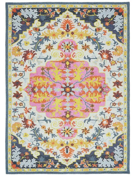 ASIATIC LONDON Bronte Colours Multi Medallion - koberec ROZMER CM: 160 x 230