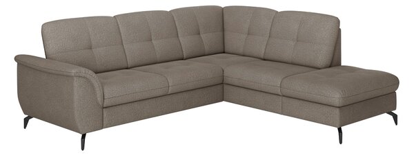 ROHOVÁ SEDAČKA, textil, bahenná hnedá Sit & More - Sedačky, Online Only