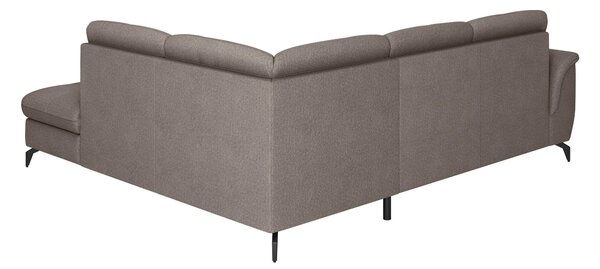 ROHOVÁ SEDAČKA, textil, bahenná hnedá Sit & More - Sedačky, Online Only