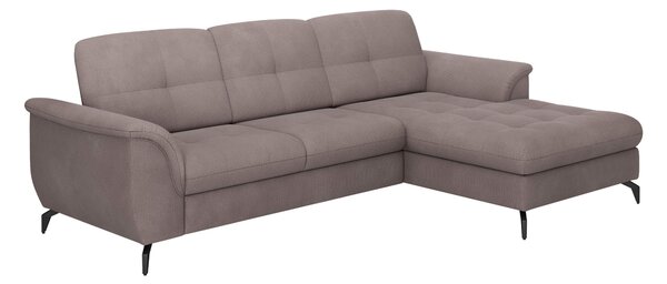 ROHOVÁ SEDAČKA, textil, taupe Sit & More - Sedačky, Online Only