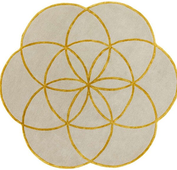 ASIATIC LONDON Lotus Gold - koberec