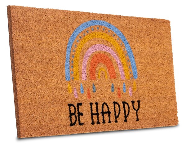 Hanse Home, Rohožka Dúha 106199 - na von aj na doma, 40x70, hnedá, chodba / predsieň