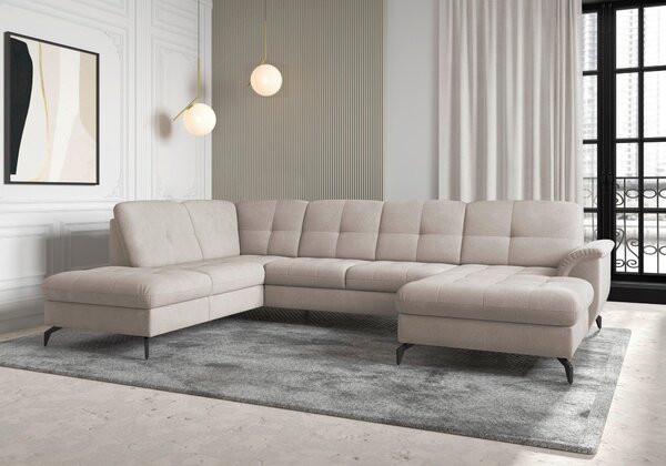 SEDACIA SÚPRAVA, textil, sivobéžová Sit & More - Sedačky, Online Only