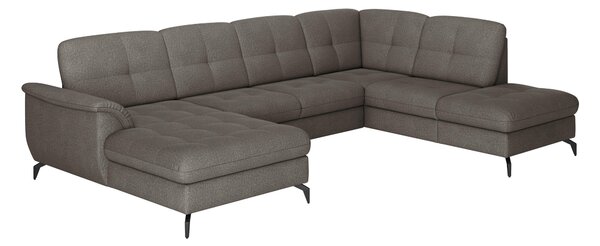 SEDACIA SÚPRAVA, textil, grafitová Sit & More - Sedačky, Online Only
