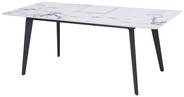 JEDÁLENSKÝ STÔL, biela, 180-220/90/75 cm MID.YOU - Stoly, Online Only