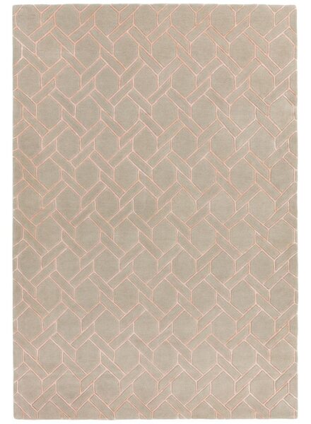ASIATIC LONDON Nexus Fine Lines Pink - koberec ROZMER CM: 160 x 230