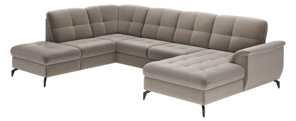 SEDACIA SÚPRAVA, textil, taupe Sit & More - Sedačky, Online Only
