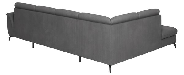 SEDACIA SÚPRAVA, textil, sivá Sit & More - Sedačky, Online Only