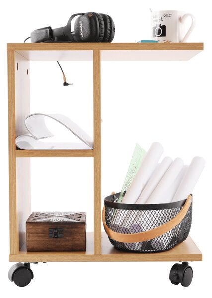NovýNábytok.sk Príručný stolík Abaris (borovica). Vlastná spoľahlivá doprava až k Vám domov. 808879
