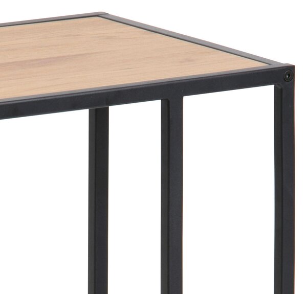 PRÍRUČNÝ STOLÍK, čierna, farba duba Carryhome - Stolíky do obývačky, Online Only