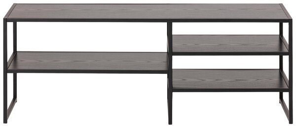 SKRINKA POD TV, čierna, 120/46/33 cm - Online Only drobný nábytok, Online Only