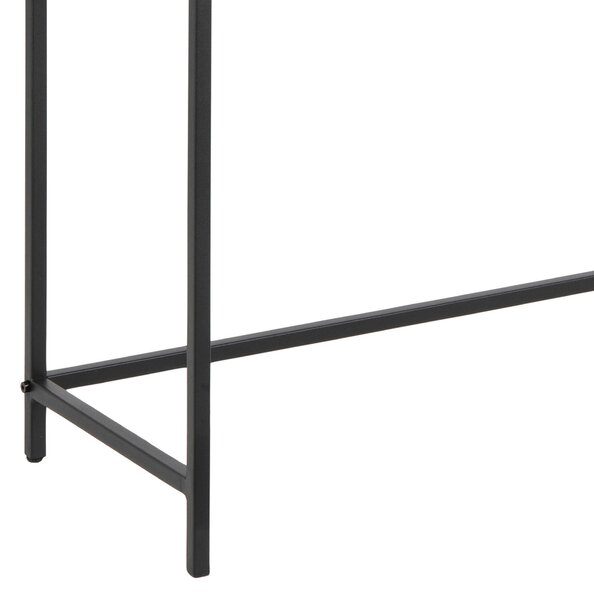KONZOLOVÝ STOLÍK, čierna, kompozitné drevo, 120/79/35 cm - Online Only obývacie izby, Online Only