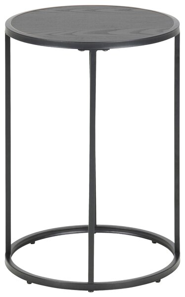 PRÍRUČNÝ STOLÍK, čierna, kompozitné drevo, 40/40/55 cm - Online Only obývacie izby, Online Only