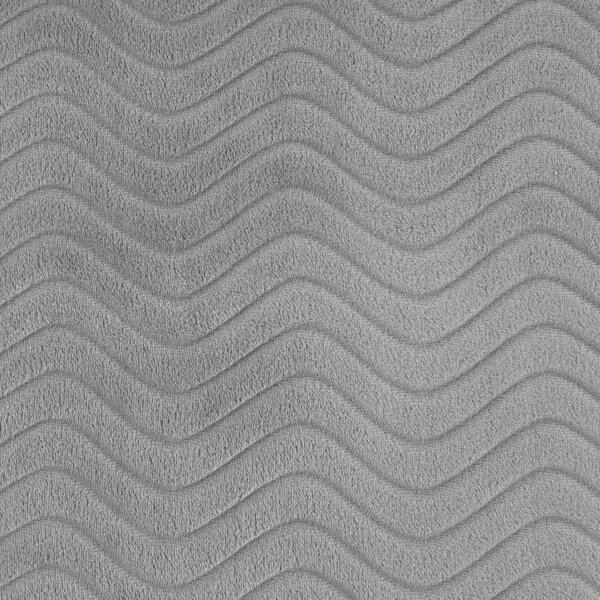 DEKA Z MIKROFLANELU EMMA 150X200 CM STRIEBORNÁ