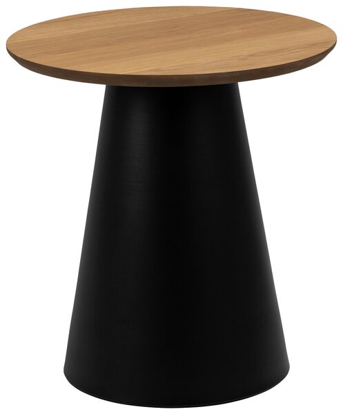 KONFERENČNÝ STOLÍK, prírodná farba, drevo, kov, 45/45/48 cm MID.YOU - Stolíky do obývačky, Online Only