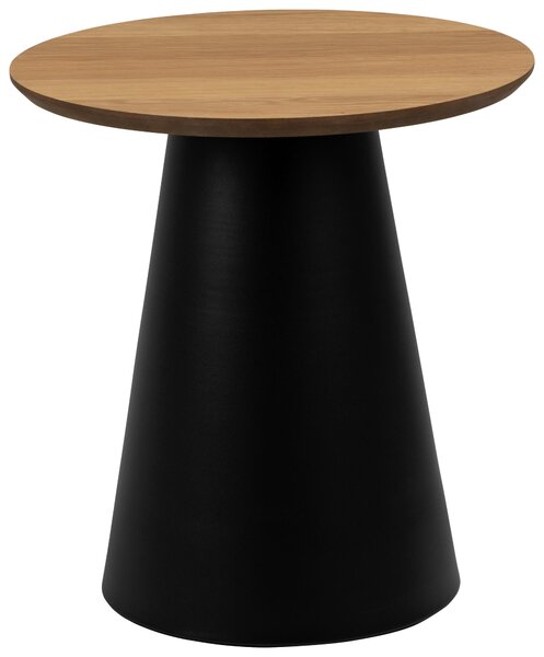 KONFERENČNÝ STOLÍK, prírodná farba, drevo, kov, 45/45/48 cm MID.YOU - Stolíky do obývačky, Online Only