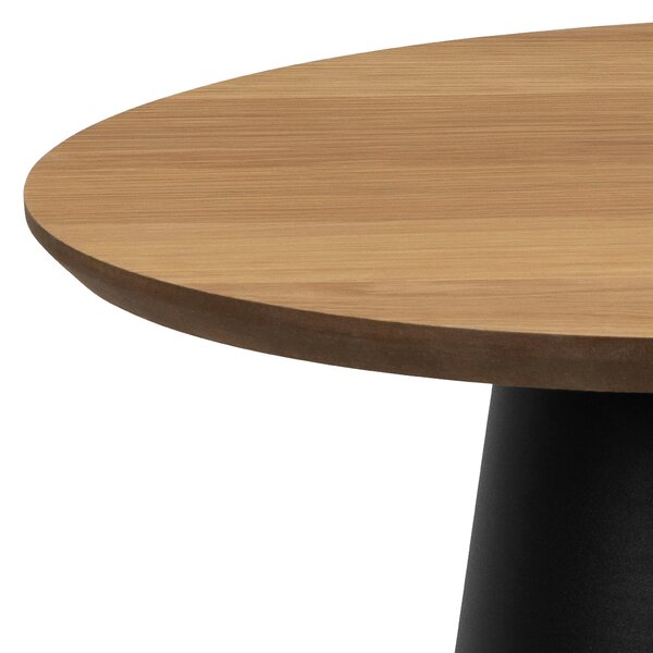 KONFERENČNÝ STOLÍK, prírodná farba, drevo, kov, 45/45/48 cm MID.YOU - Stolíky do obývačky, Online Only