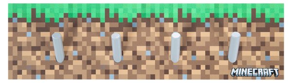 DETSKÝ VEŠIAK NA OBLEČENIE, 45/13/1,5 cm Minecraft - Predsieňové programy, Online Only