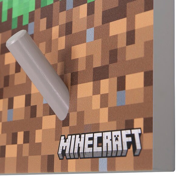 DETSKÝ VEŠIAK NA OBLEČENIE, 45/13/1,5 cm Minecraft - Predsieňové programy, Online Only