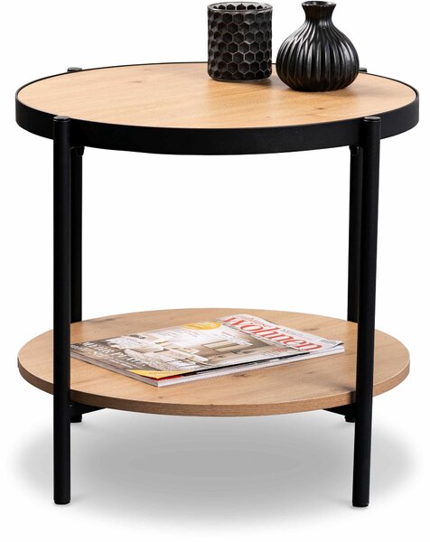 PRÍRUČNÝ STOLÍK, dub artisan Xora - Stolíky do obývačky, Online Only