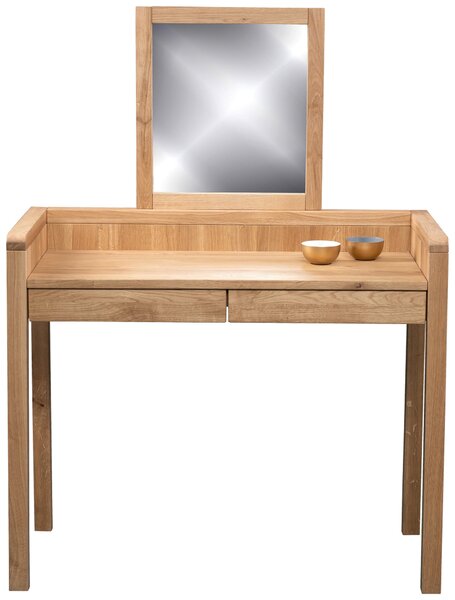 TOALETNÝ STOLÍK, divoký dub, 100/45/75-135 cm Linea Natura - Toaletné stolíky, Online Only