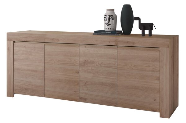 ŠIROKÁ KOMODA, farba duba, 210/81/42 cm MID.YOU - Komody, Online Only