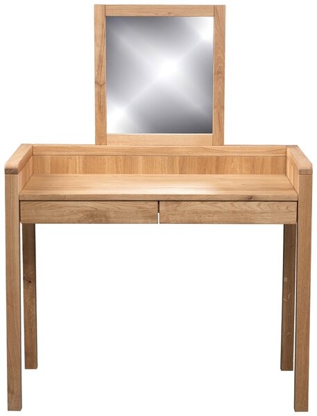 TOALETNÝ STOLÍK, divoký dub, 100/45/75-135 cm Linea Natura - Toaletné stolíky, Online Only