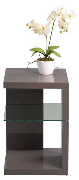 PRÍRUČNÝ STOLÍK, antracitová Xora - Stolíky do obývačky, Online Only
