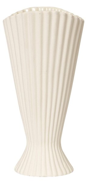 Váza Fountain Small, Off-white – Ferm Living