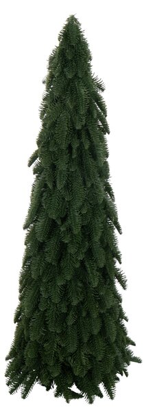 Umelý vianočný stromček s tmavo zelenými ihličkami veľký – 28*28*95 cm - J-Line by Jolipa