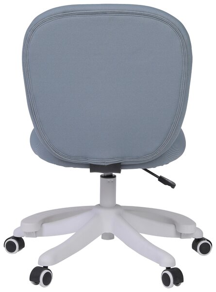 OTOČNÁ STOLIČKA PRE MLÁDEŽ, sieťovina, modrá, biela Boxxx - Detské izby, Online Only