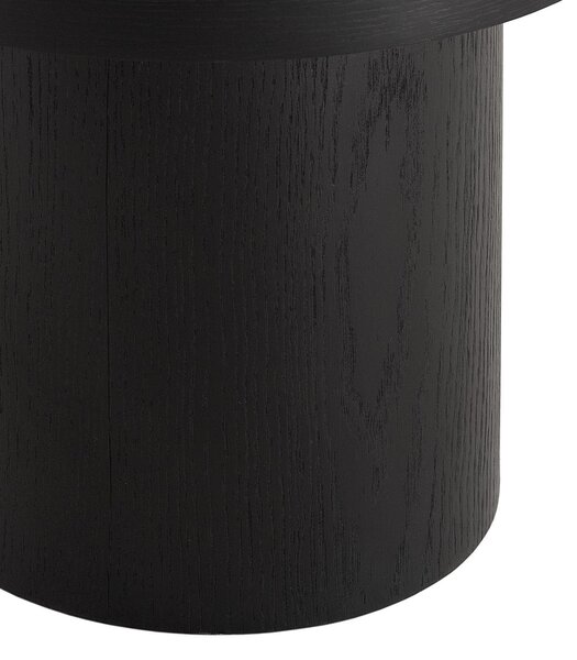 PRÍRUČNÝ STOLÍK, dub, čierna home24 - Stolíky do obývačky, Online Only