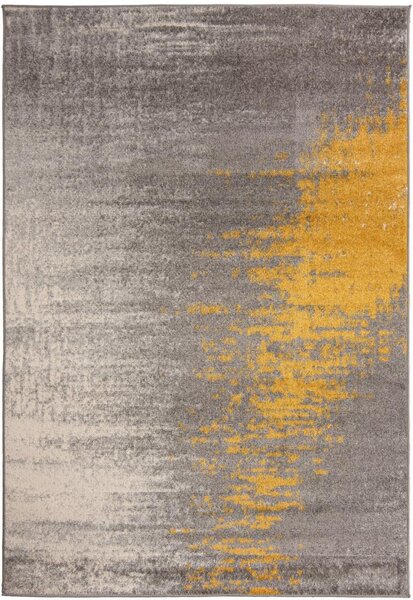 Kusový koberec Calif sivožltý 60x200cm