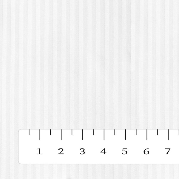 Biante Damašková obliečka na vankúš Atlas Grádl DM-012 Biela - tenké pásiky 2 mm 30 x 50 cm