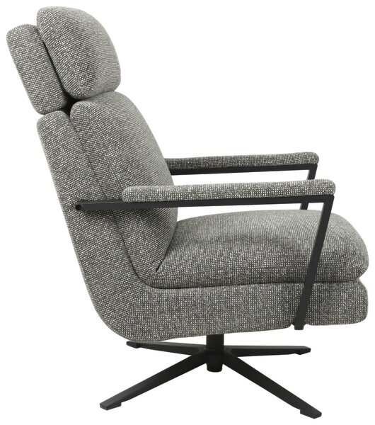 KRESLO, kov, textil, zelená Stylife - Kreslá
