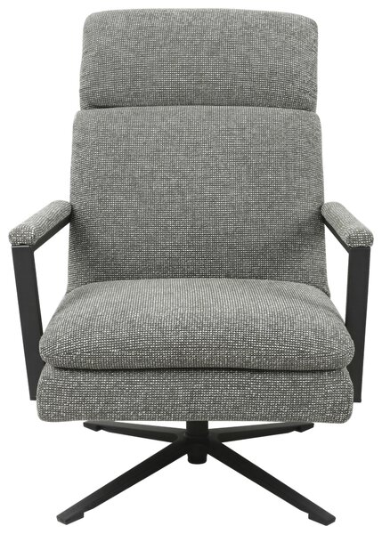 KRESLO, kov, textil, zelená Stylife - Kreslá