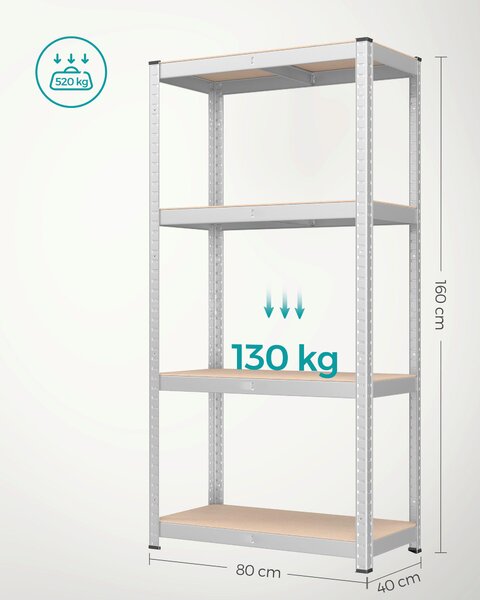 REGÁL NA ŤAŽKÉ BREMENÁ Boxxx - Online Only technická miestnosť, Online Only