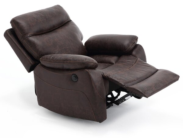Relax kreslo MULLEN BROWN s elektrickým polohovaním