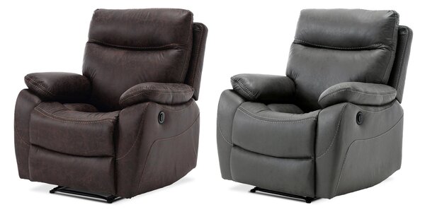 Relax kreslo MULLEN BROWN s elektrickým polohovaním